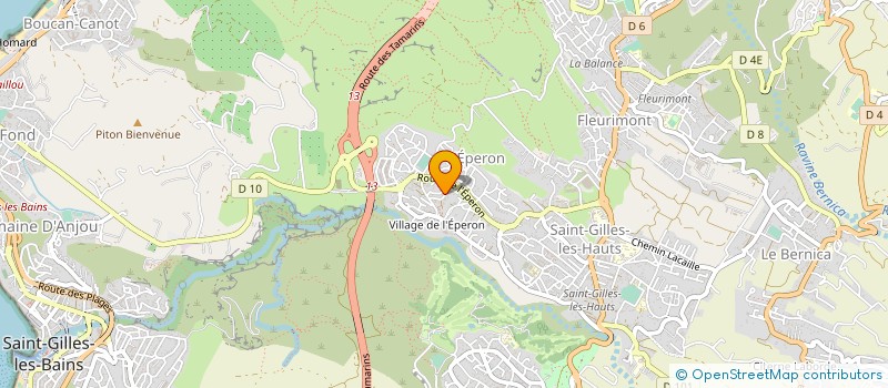 localisation de l'entreprise REBEL MUZIK PROD  SAINT-PAUL