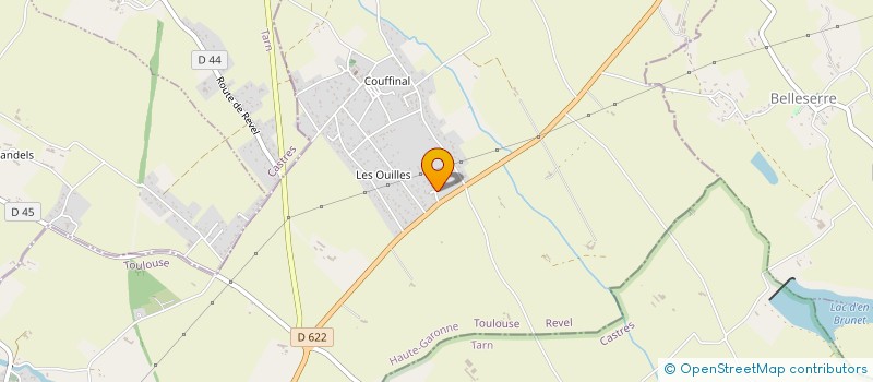 localisation de l'entreprise REBEL O MOUN PAIS  REVEL