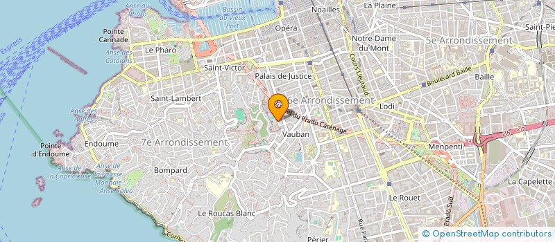 localisation de l'entreprise REBEL'S à MARSEILLE