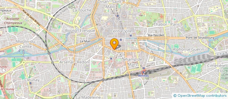 localisation de l'entreprise REBEL SARL à RENNES