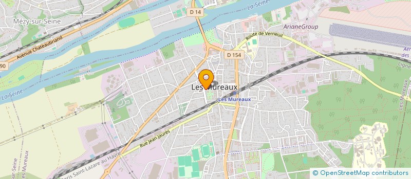 localisation de l'entreprise REBEL'Z à LES MUREAUX