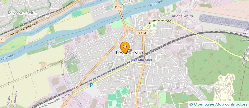 localisation de l'entreprise REBEL'ZED à LES MUREAUX
