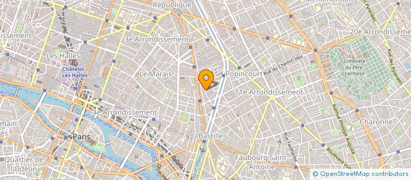 localisation de l'entreprise REBELI  PARIS