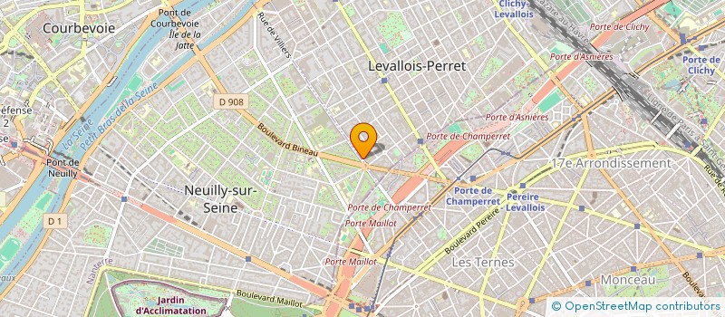 localisation de l'entreprise REBELION à LEVALLOIS-PERRET