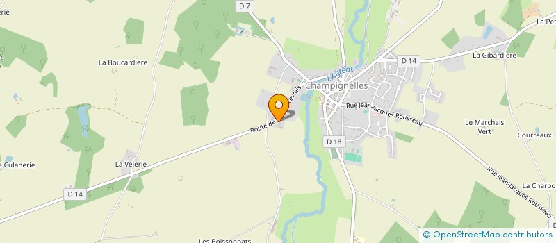 localisation de l'entreprise REBELJS  CHAMPIGNELLES