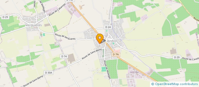 localisation de l'entreprise REBELLES FOR EVER  SAINT-ANDIOL