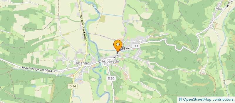 localisation de l'entreprise REBELO  OLEAC-DEBAT