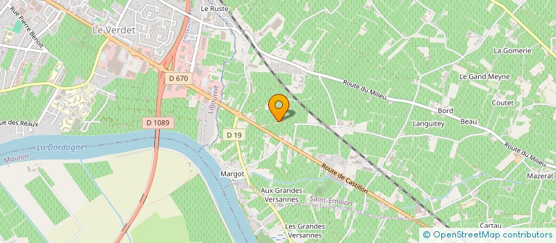 localisation de l'entreprise REBEYROL INDIVISION  SAINT-EMILION