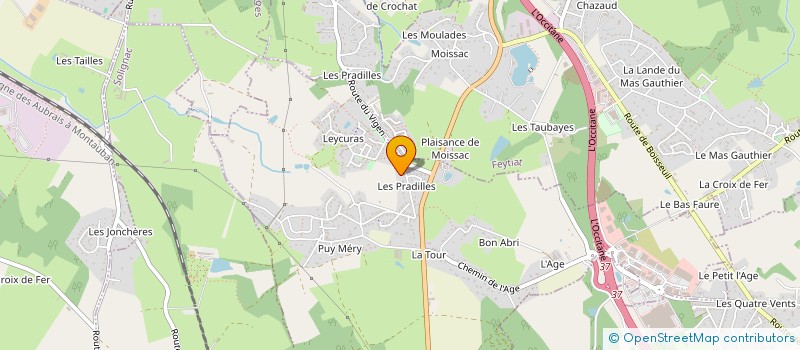 localisation de l'entreprise REBEYROL PARCS ET JARDINS à LE VIGEN