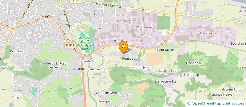 localisation de l'entreprise REBEYROL PATRICK  VILLENEUVE-SUR-LOT