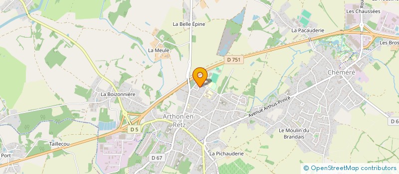 localisation de l'entreprise REBHEL COURTAGE  SAINT-PERE-EN-RETZ