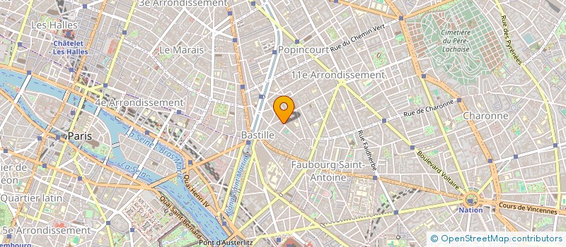 localisation de l'entreprise REBIRTH COMMUNICATION  PARIS