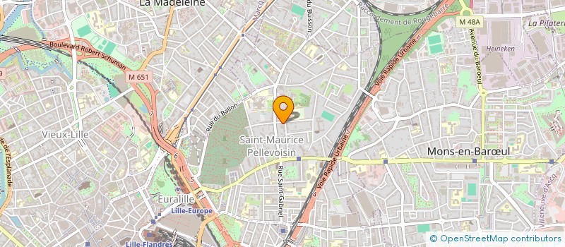 localisation de l'entreprise REBL CONSULTING  LILLE