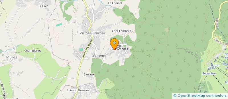 localisation de l'entreprise REBLOCH'ROUTAS  VIUZ-LA-CHIESAZ