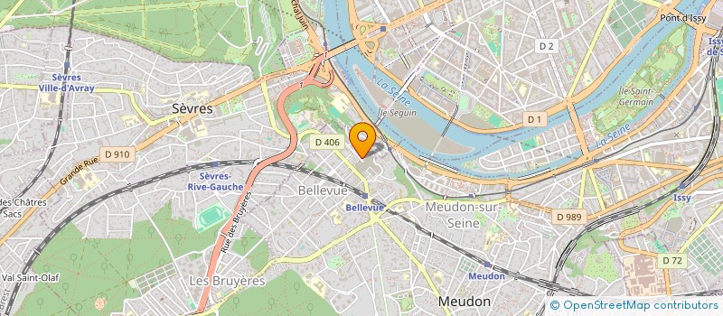 localisation de l'entreprise REBMA ADVISORY à MEUDON