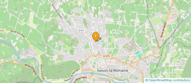 localisation de l'entreprise REBOLLEDO ET LANDA  VAISON-LA-ROMAINE