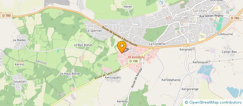 localisation de l'entreprise REBOM  VANNES