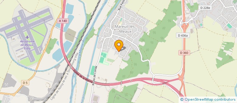 localisation de l'entreprise REBOND 77  MAREUIL-LES-MEAUX