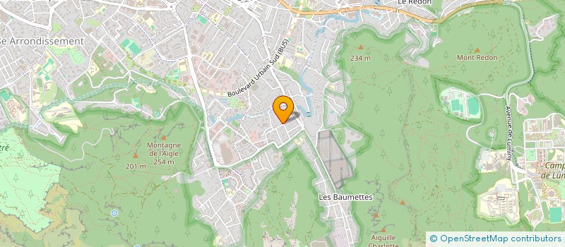 localisation de l'entreprise REBOND à MARSEILLE