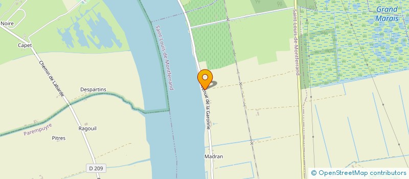 localisation de l'entreprise REBONDIR 2017  MARMANDE