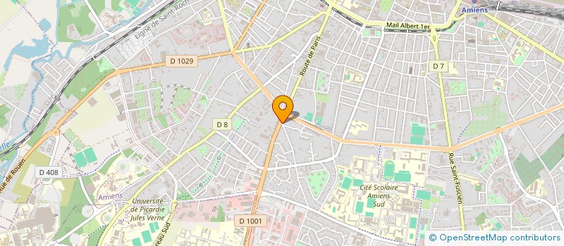localisation de l'entreprise REBONDIR ENSEMBLE à AMIENS