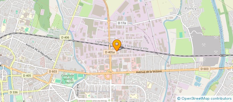 localisation de l'entreprise REBORN à MEAUX