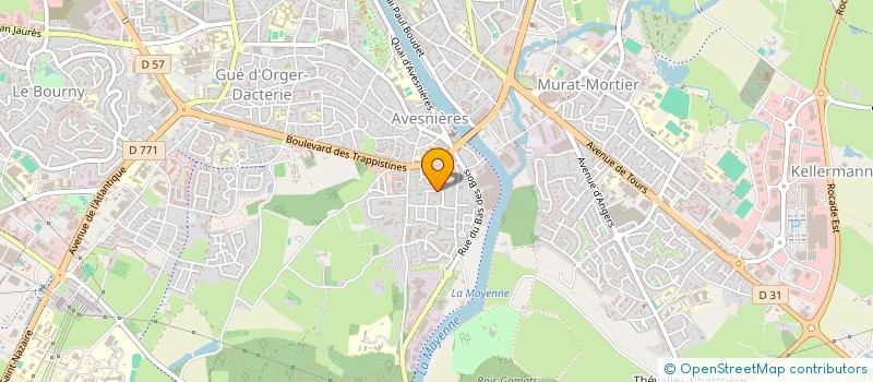 localisation de l'entreprise REBORN ASSO à LAVAL