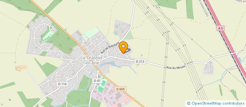 localisation de l'entreprise REBOURS-BUKWA  LE CHATELET-EN-BRIE