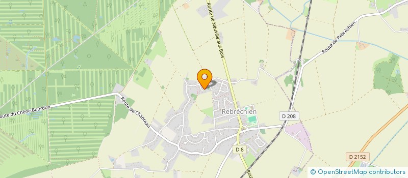 localisation de l'entreprise REBRE'BOOKS, PARTEZ A LA CONQUETE DES LIVRES !  REBRECHIEN