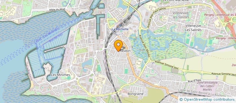 localisation de l'entreprise REBREIZH  LA ROCHELLE