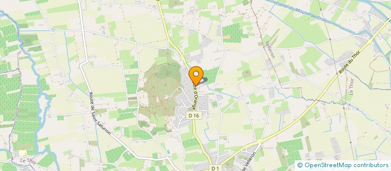 localisation de l'entreprise REBROC  LE THOR