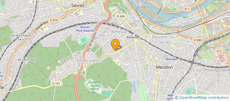 localisation de l'entreprise REBSOL à MEUDON