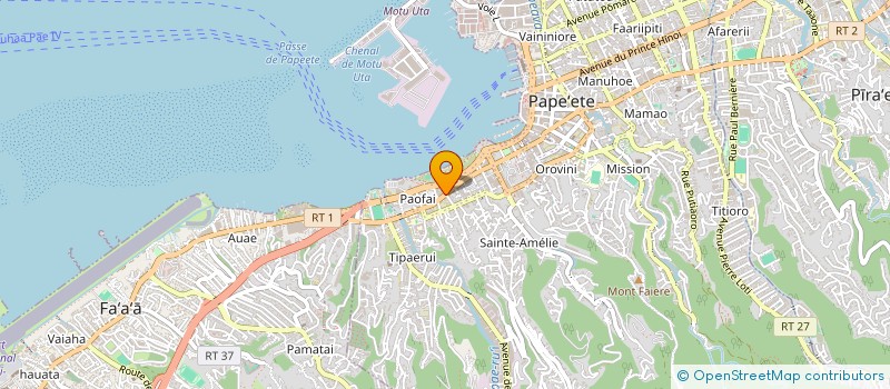 localisation de l'entreprise REBSTOCK LAURENT à PAPEETE