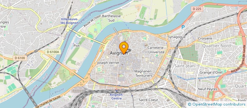 localisation de l'entreprise REBULLITION  AVIGNON