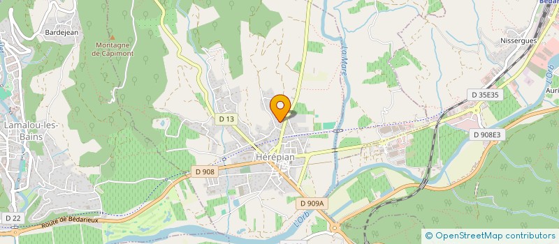 localisation de l'entreprise REC 709  HEREPIAN