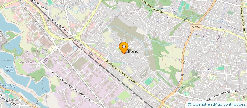 localisation de l'entreprise REC  BILLERE