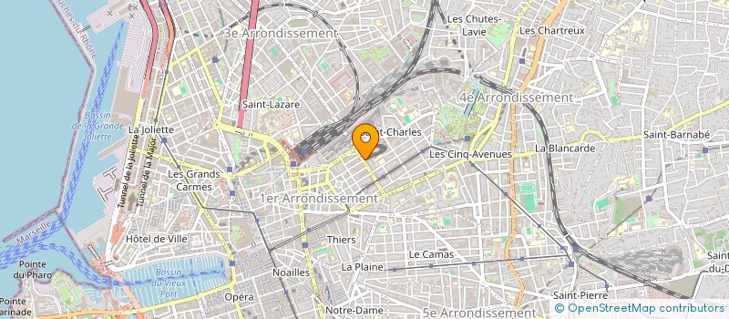 localisation de l'entreprise REC BATIMENT à MARSEILLE