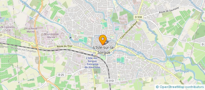 localisation de l'entreprise REC BY ZAS à L'ISLE-SUR-LA-SORGUE