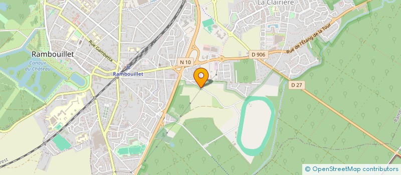 localisation de l'entreprise REC COUVERTURE à RAMBOUILLET