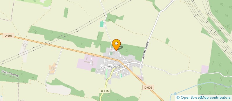 localisation de l'entreprise REC IMMO  SIVRY-COURTRY