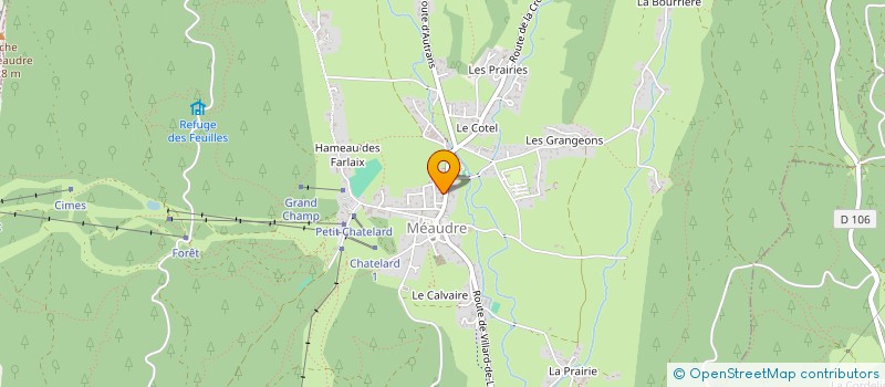 localisation de l'entreprise REC REK à AUTRANS-MEAUDRE EN VERCORS