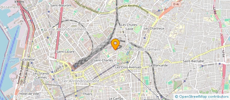 localisation de l'entreprise REC SERVICES à MARSEILLE