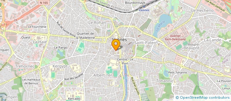 localisation de l'entreprise REC VANNES à VANNES
