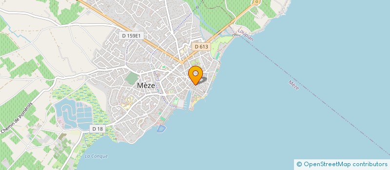 localisation de l'entreprise RECA à MEZE