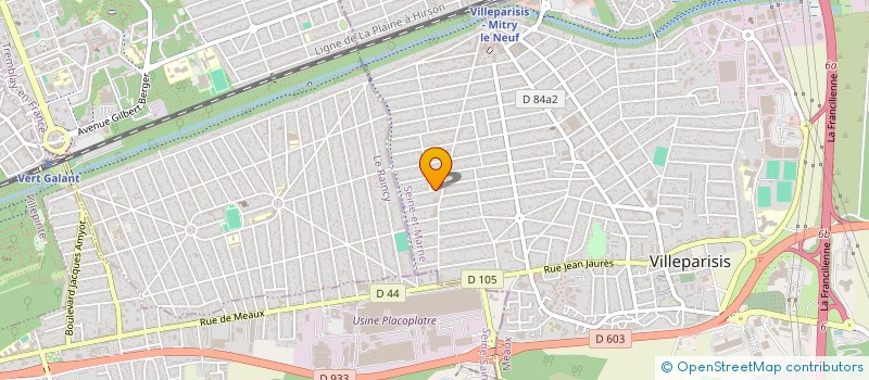localisation de l'entreprise RECA CONNECT à VILLENOY