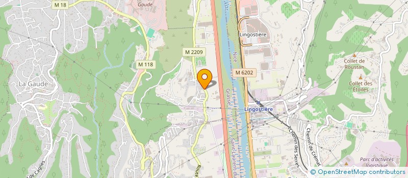 localisation de l'entreprise RECA SERVICES  LA GAUDE