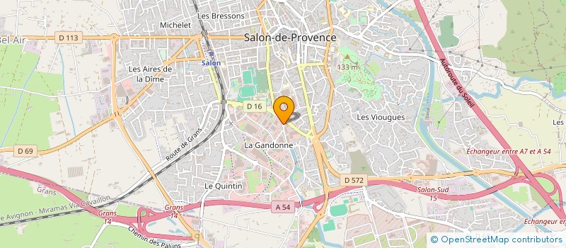 localisation de l'entreprise RECALBOX à SALON-DE-PROVENCE