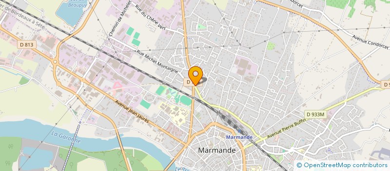 localisation de l'entreprise RECAMIL  LANGON