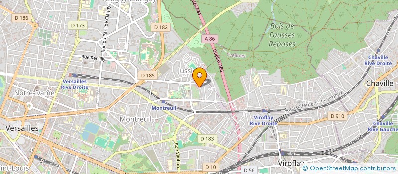localisation de l'entreprise RECAPTONDROIT à VERSAILLES