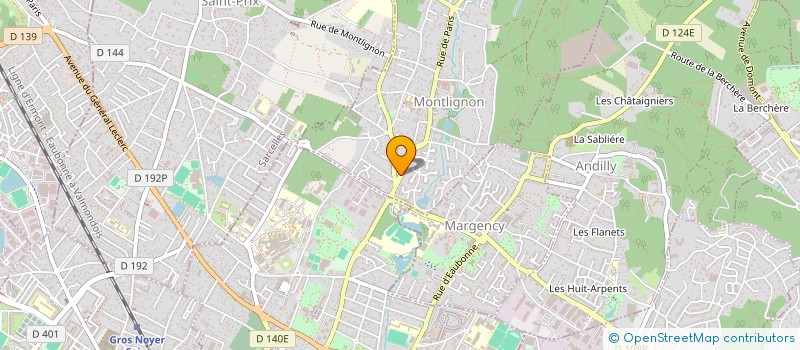 localisation de l'entreprise RECAU CONSEIL à MONTLIGNON